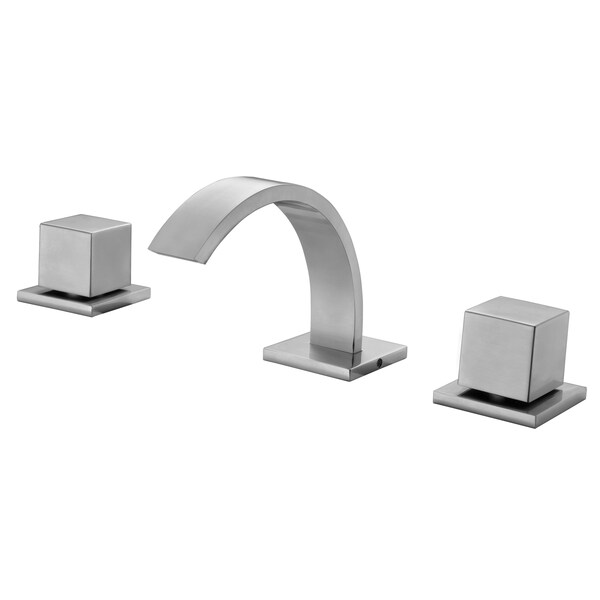 Alfi Brand AB1326-BN Brushed Nickel Modern Widespread Bathroom Faucet AB1326-BN - main